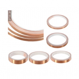 Free Sample China Wholesale Self Adhesive Strong Paste Conductive EMI Shielding Copper Foil Tape