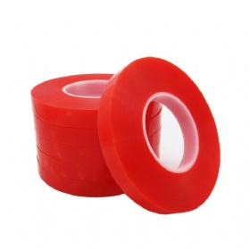 Strong Pet Adhesive Pet Red Film Clear Double Sided Tape No Trace for Phone LCD Screen Free Shipping