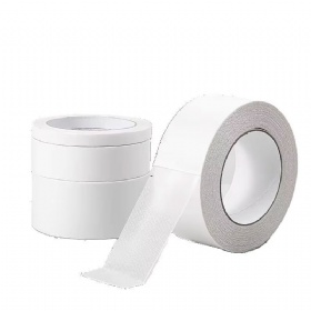 White Double-Sided Carpet Base Tape Strong Water Activated Adhesive Thickened Non-Slip Fibre for Fixed Fixed Non-Slip Carpet