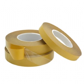 High Temperature Resistant PET Double-Sided Adhesive Yellow White Printing Special Detachable Traceless Residue Free 50m Length