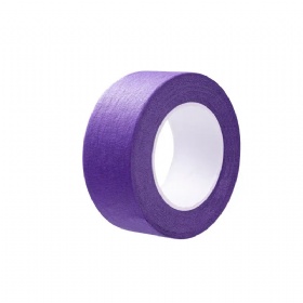 Wholesale PVC Purple Color Masking Tape for Early Education Handmade Seamless Stickers in Red Black Blue for DIY Art Students
