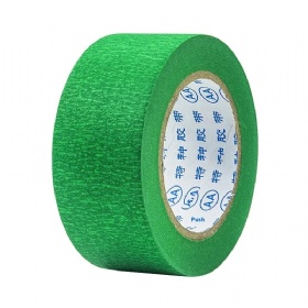 JIANGLUN High Adhesive True Stone Paint Easy Tear Dark Green Special Thickened Masking Paper Tape for Exterior Wall No Marks