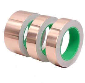 Electrically Conductive Copper Foil Tape Anti-Static Shielding Flame Retardant Thermal Conductivity for Heat Adhesive Paper Film