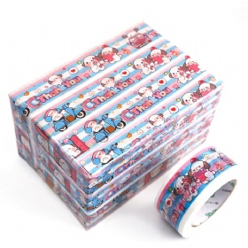 Cartoon Express Packaging Customizable Logo BOPP Tape Transparent Acrylic Adhesive Strong