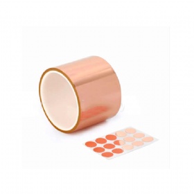 Wholesale Stained Glass Die Cutting EMI Shielding 3mm 5mm Width Self Adhesive Copper Foil Tape